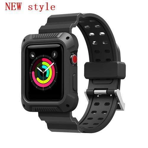 case+strap For Apple Watch band pulseira apple watch 4 3 5 band 44mm 40mm case cover iwatch 42mm/38mm correa watchband belt