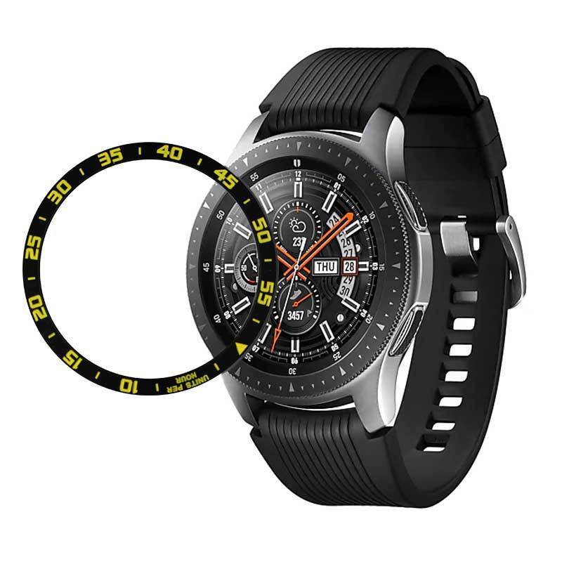 Gear S3 frontier Bezel For Samsung Galaxy Watch 46mm 42mm Gear S3 Classic Ring Adhesive watch case Cover Anti watch accessories