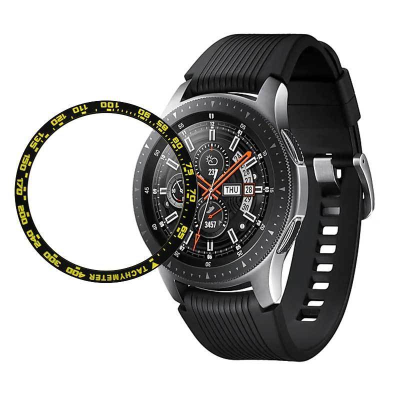 Gear S3 frontier Bezel For Samsung Galaxy Watch 46mm 42mm Gear S3 Classic Ring Adhesive watch case Cover Anti watch accessories